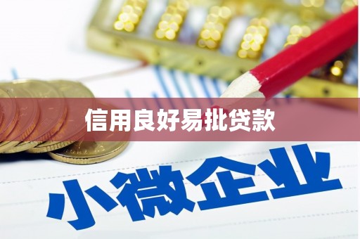 田中信用良好易批贷款