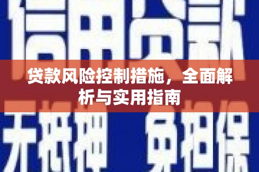 田中贷款风险控制措施，全面解析与实用指南