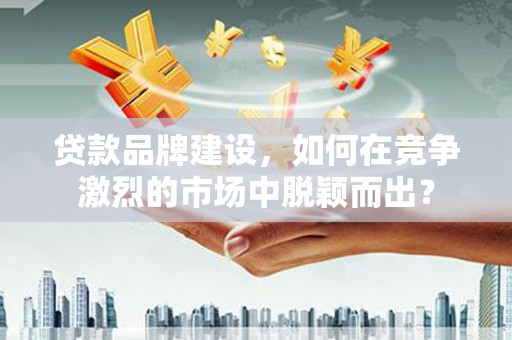 田中贷款品牌建设，如何在竞争激烈的市场中脱颖而出？