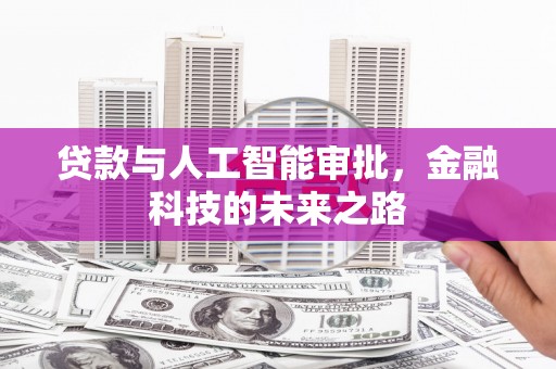 田中贷款与人工智能审批，金融科技的未来之路