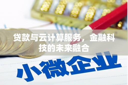 田中贷款与云计算服务，金融科技的未来融合