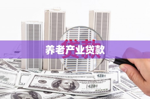 田中养老产业贷款